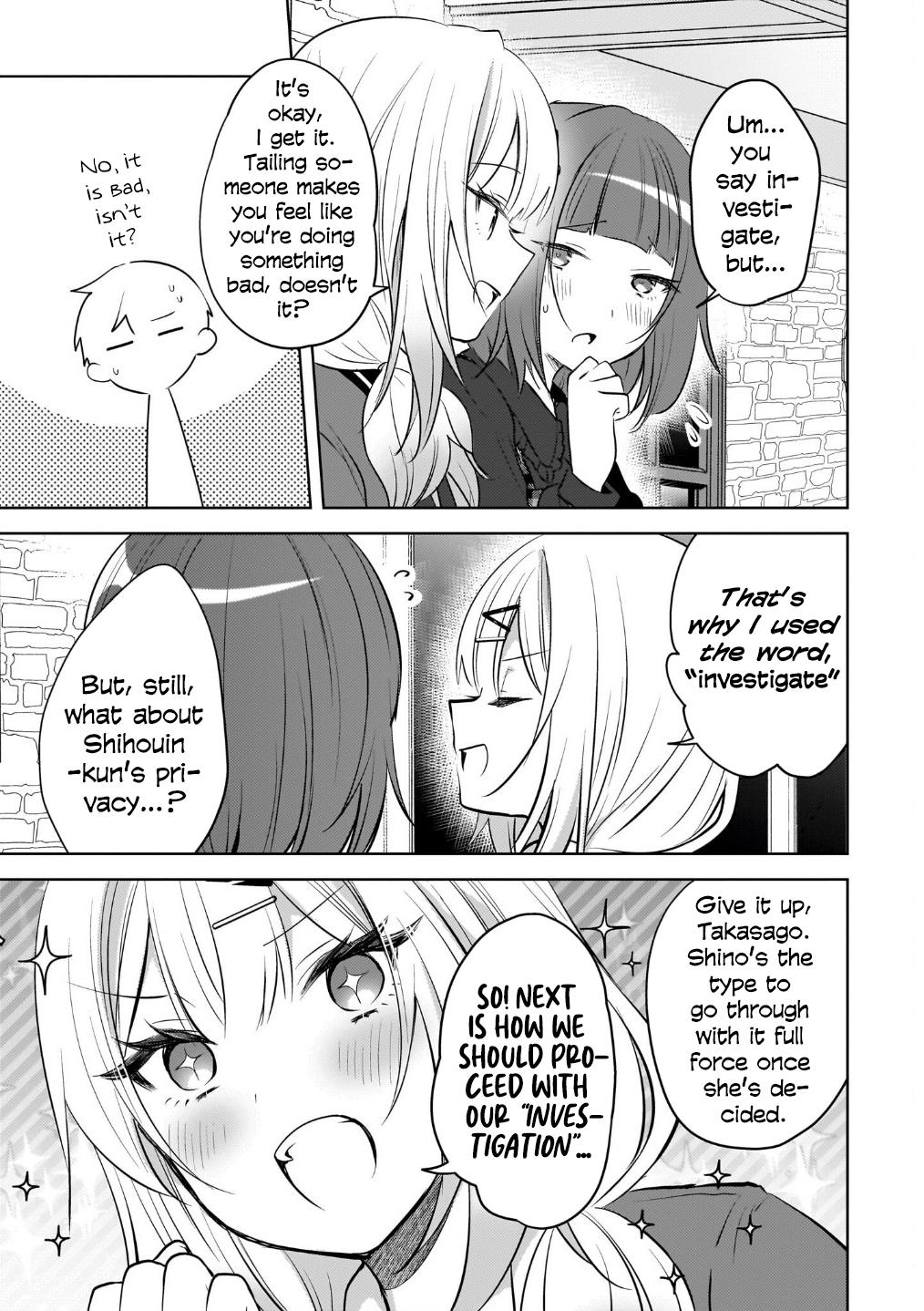 The Babe at My Back Has Her Eye on Me. I'm Done For Chapter 23 - Page 12