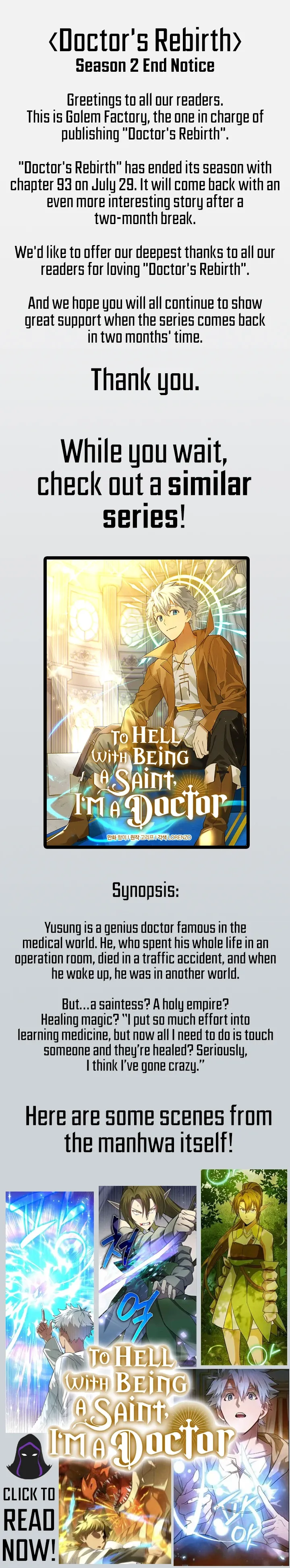 The Doctor Lives Again Chapter 93 - Page 14