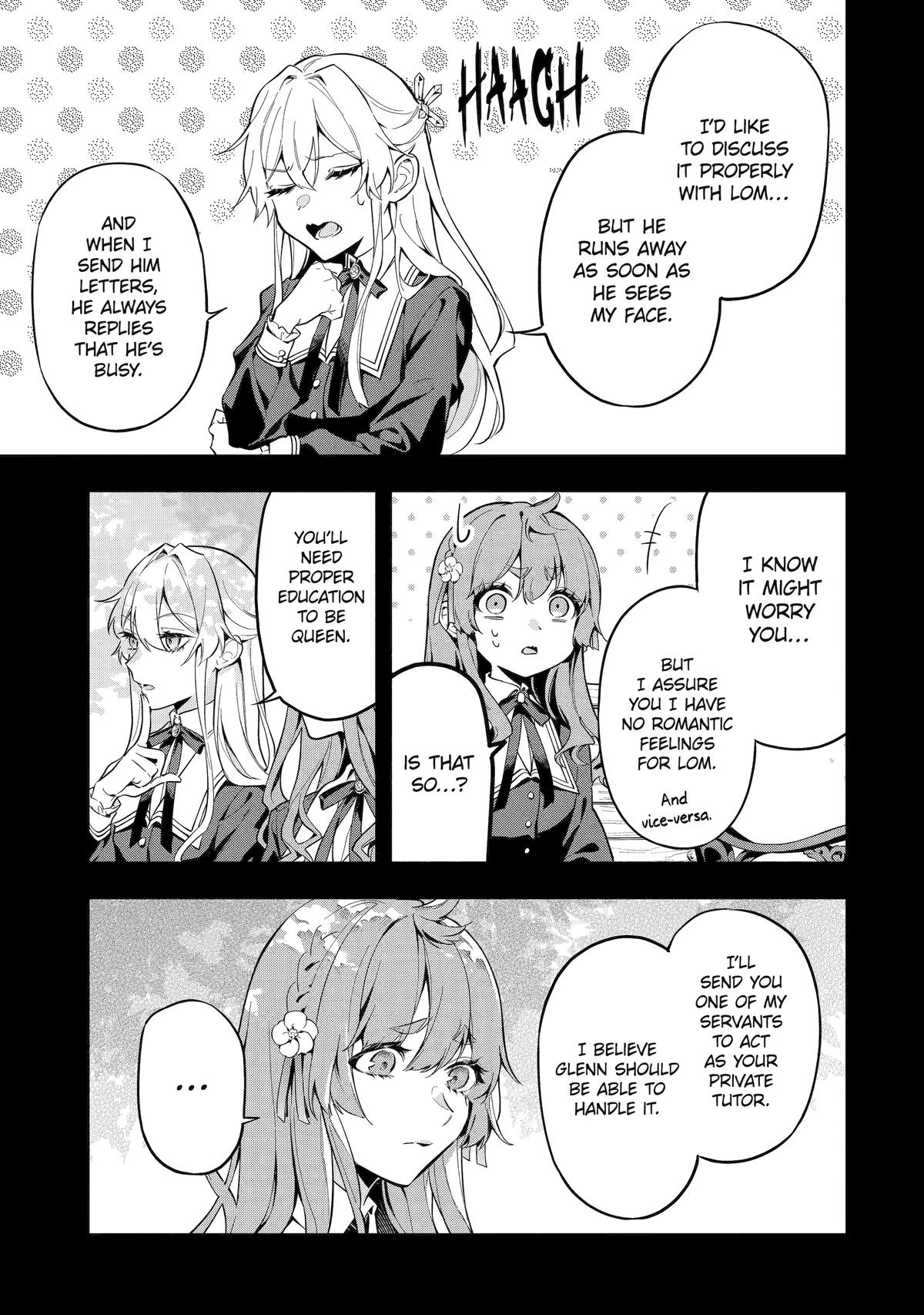 The Duke's Daughter Drops Her Engagement and Facade Chapter 5 - Page 37