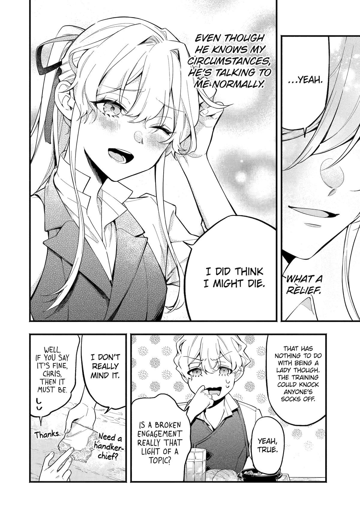 The Duke's Daughter Drops Her Engagement and Facade Chapter 8 - Page 14