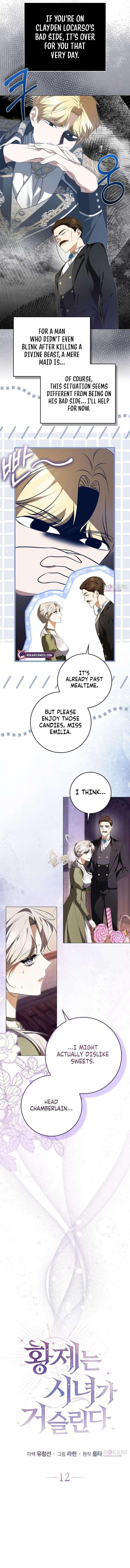 The Emperor Is Annoyed by the Maid Chapter 12 - Page 4