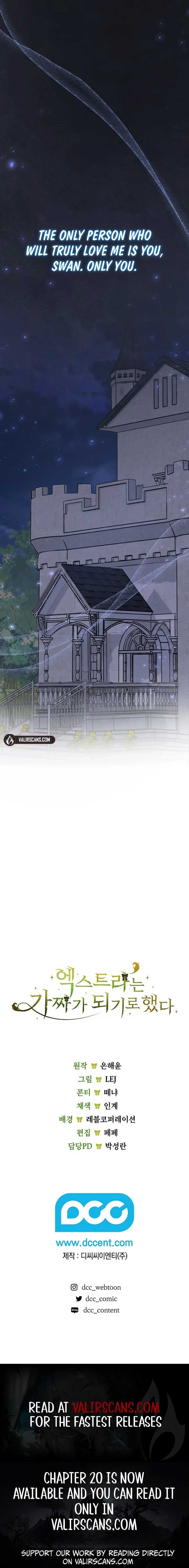 The Extra Decided to Be Fake Chapter 8 - Page 19