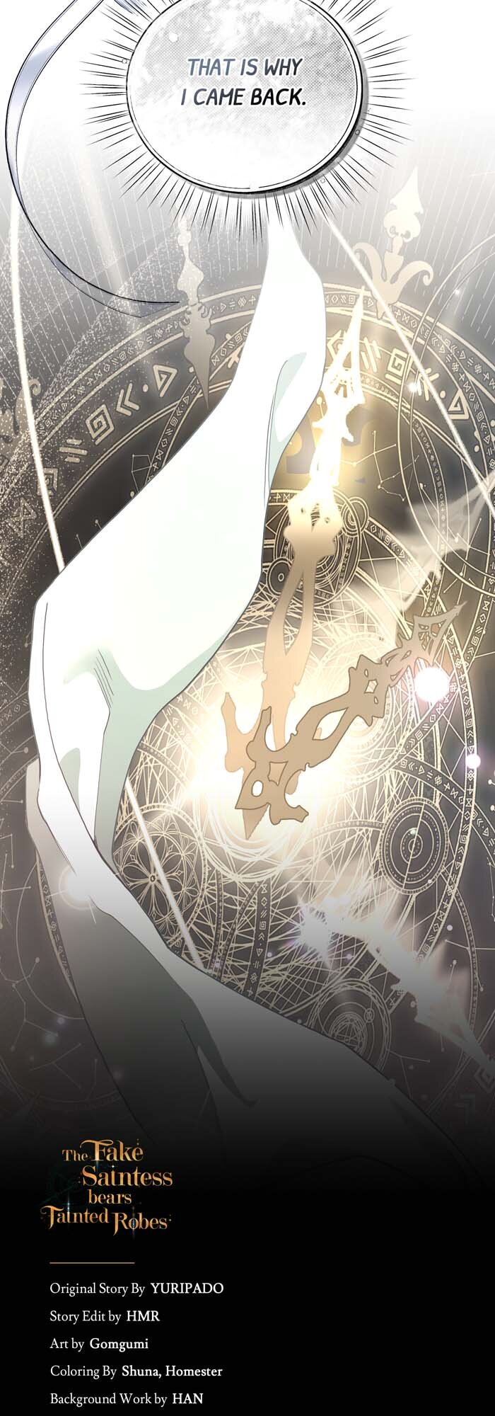 The Fake Saintess Bears Tainted Robes Chapter 65 - Page 64