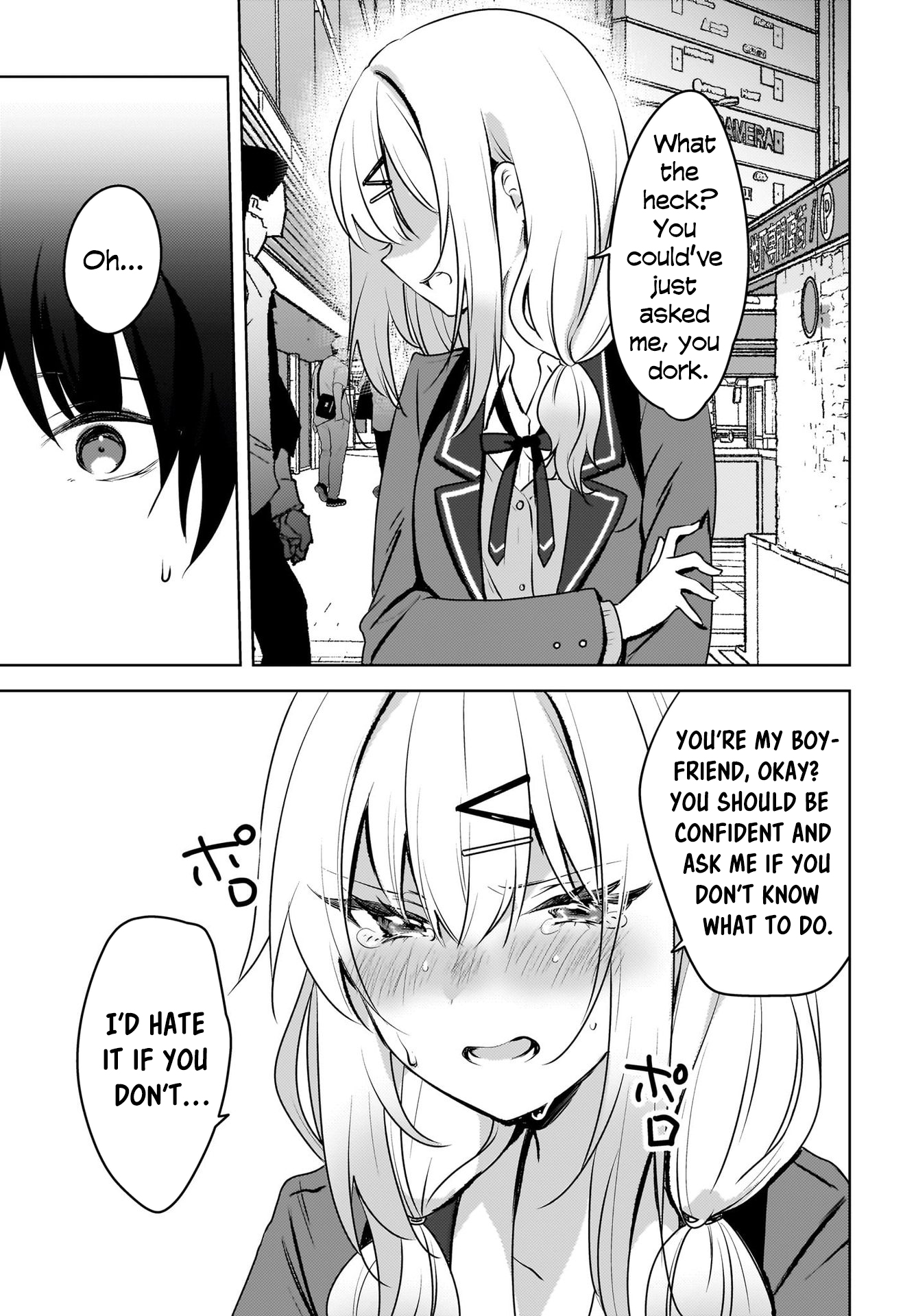 The gal is sitting behind me, and loves me. - Chapter 9 - 9