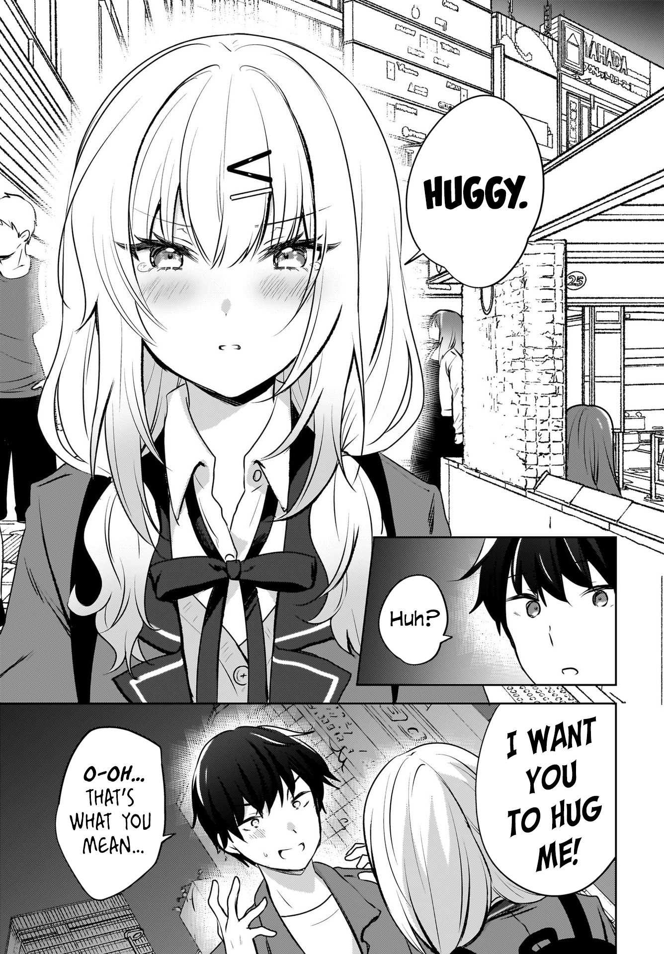 The gal is sitting behind me, and loves me. - Chapter 9 - 11