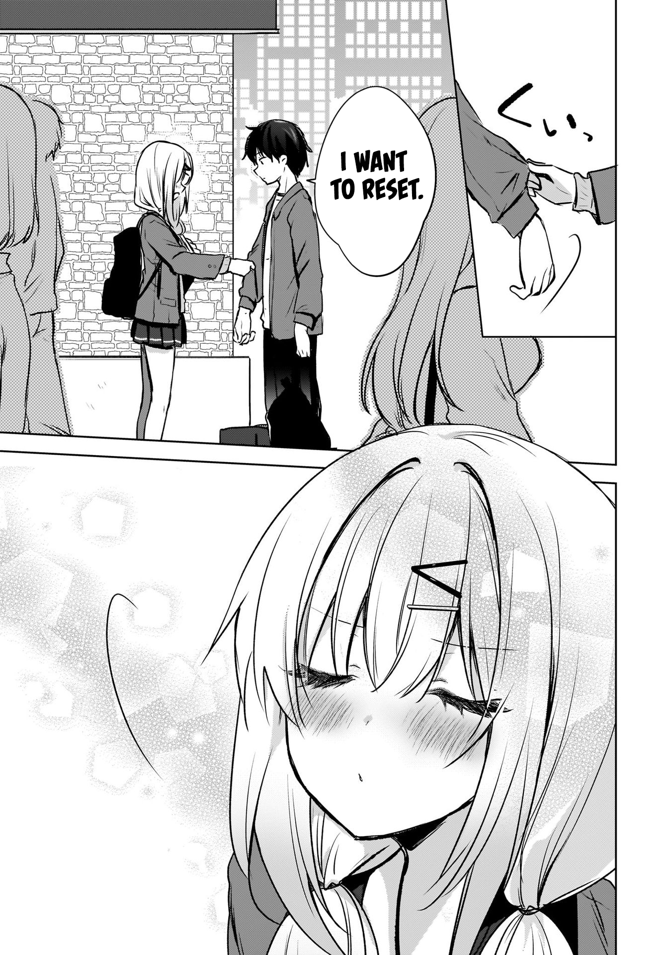 The gal is sitting behind me, and loves me. - Chapter 9 - 21