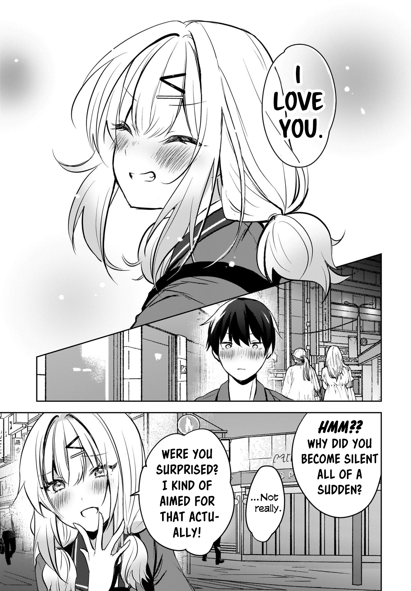 The gal is sitting behind me, and loves me. - Chapter 9 - 25