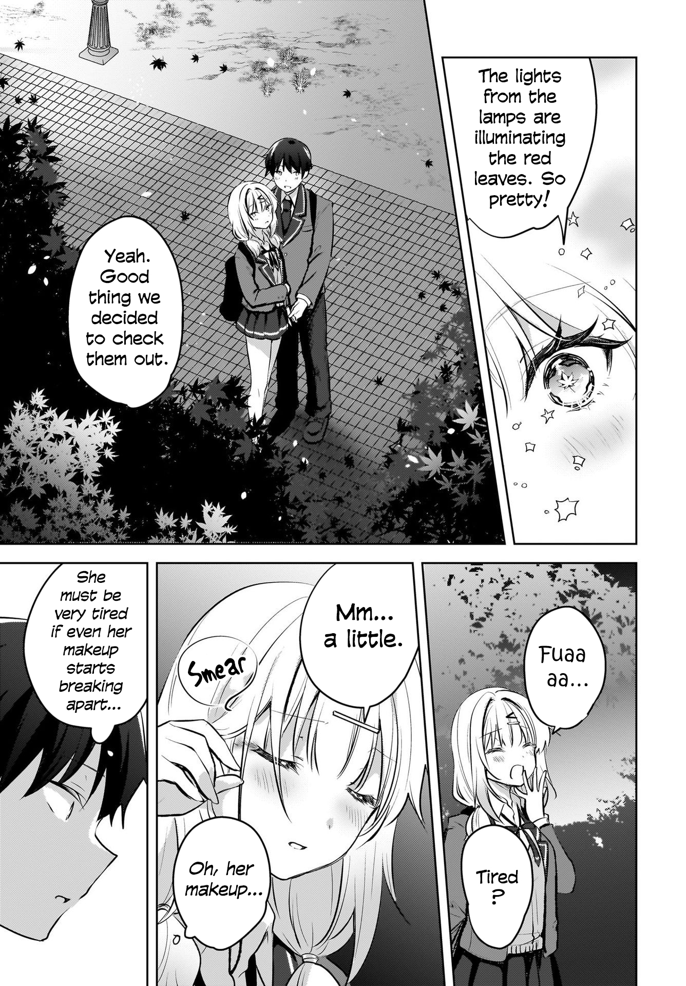 The gal is sitting behind me, and loves me. - Chapter 11 - 7