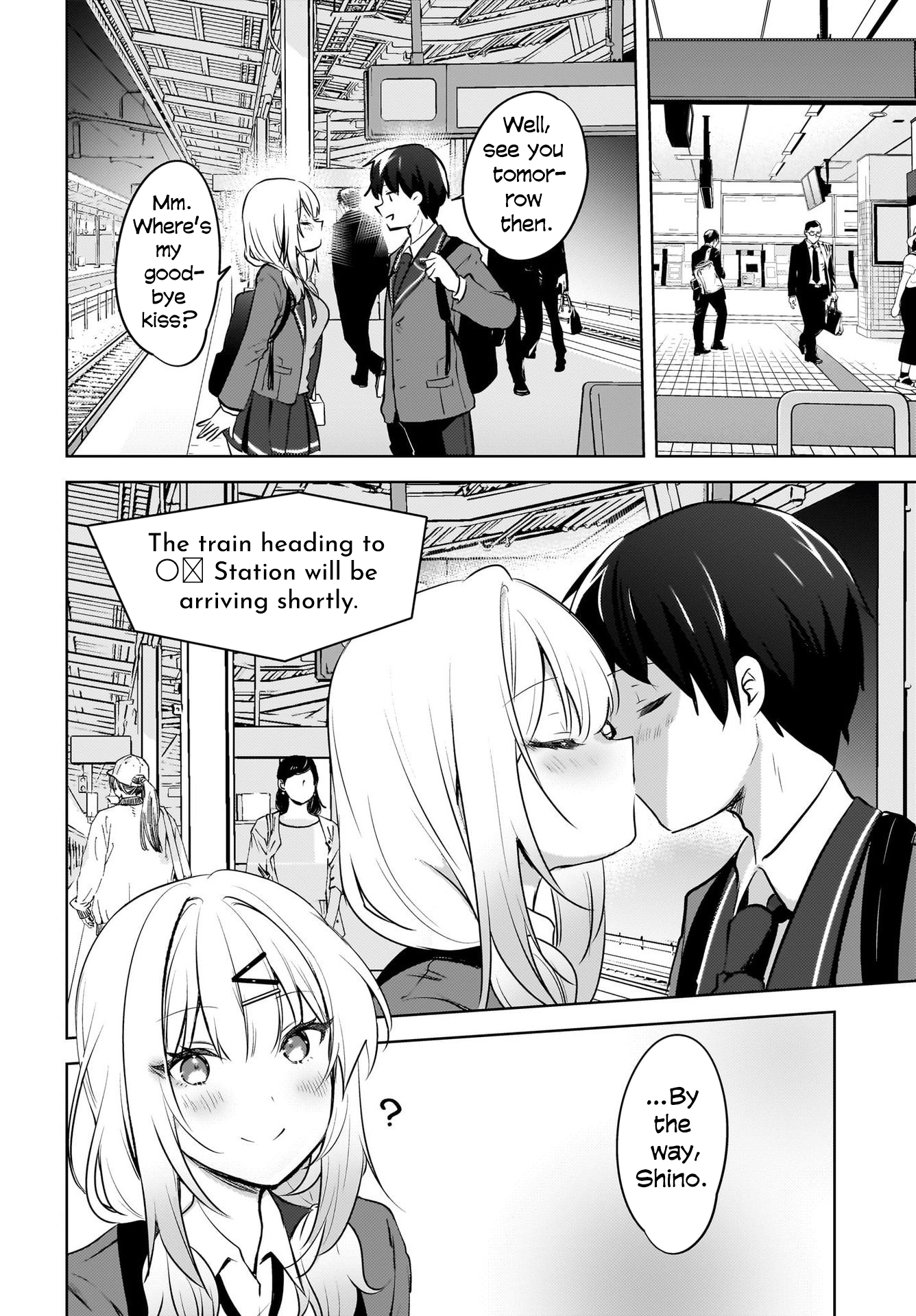 The gal is sitting behind me, and loves me. - Chapter 11 - 10