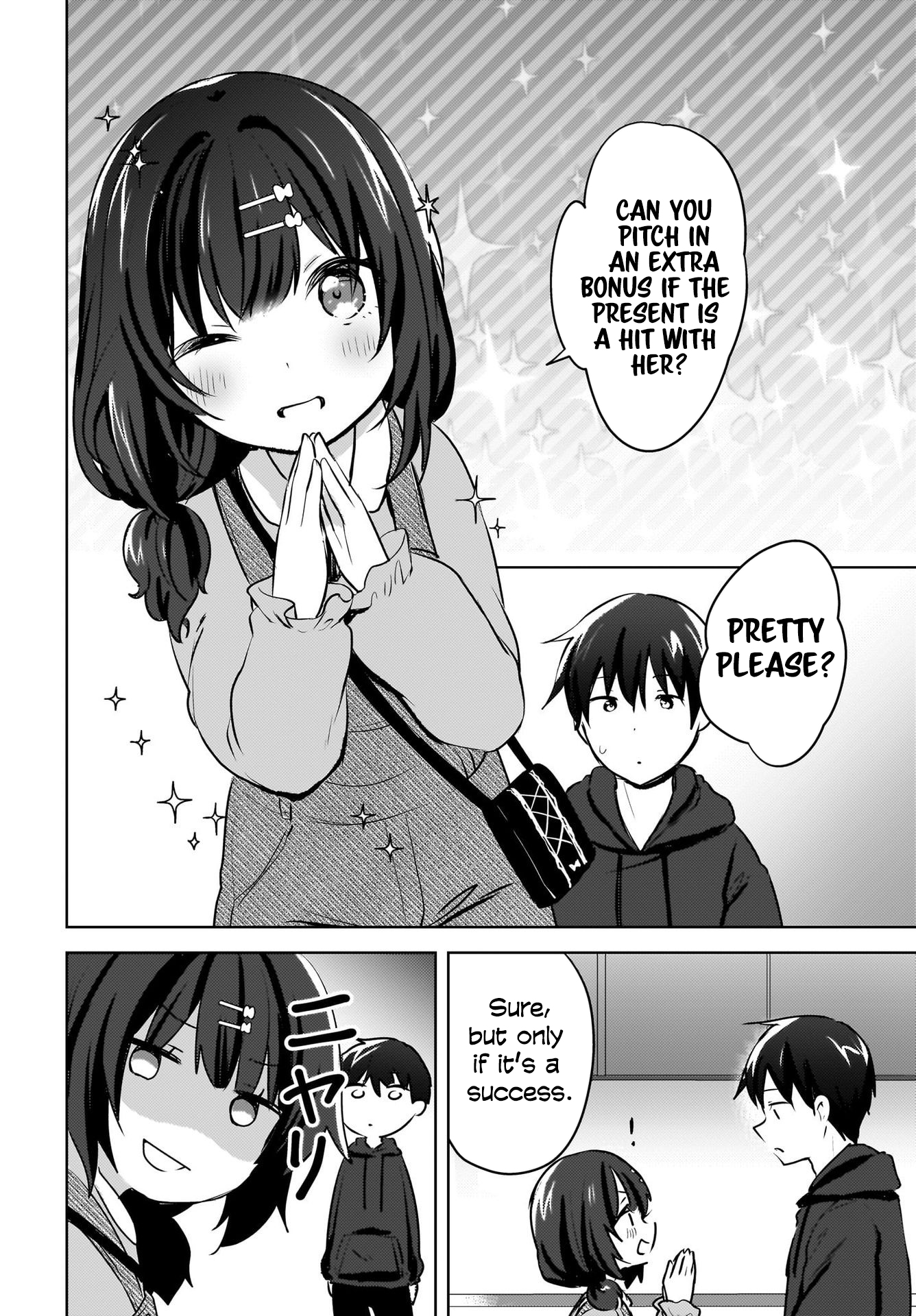 The gal is sitting behind me, and loves me. - Chapter 11 - 22