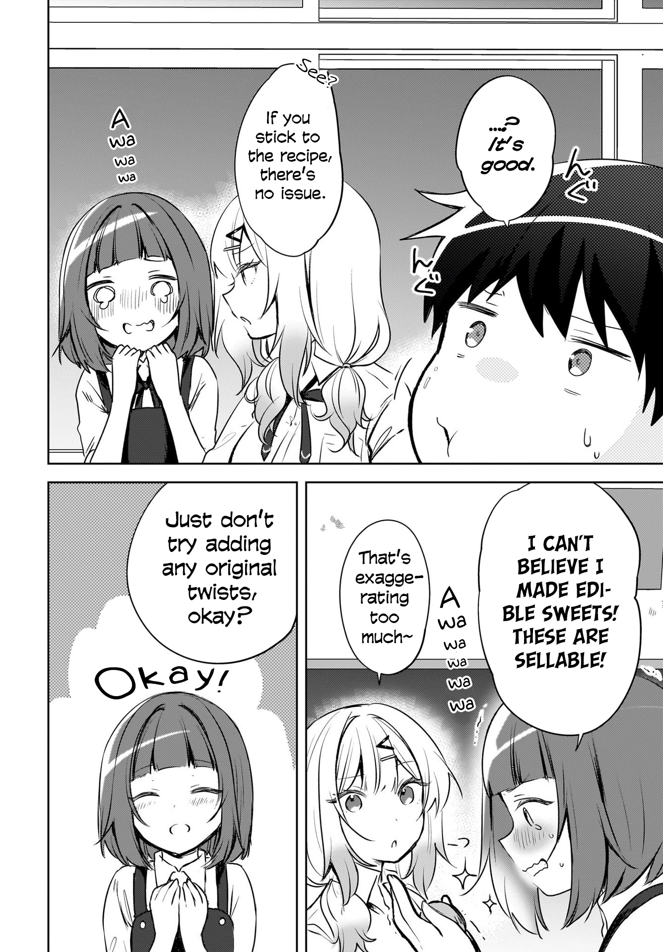 The gal is sitting behind me, and loves me. - Chapter 15 - 4