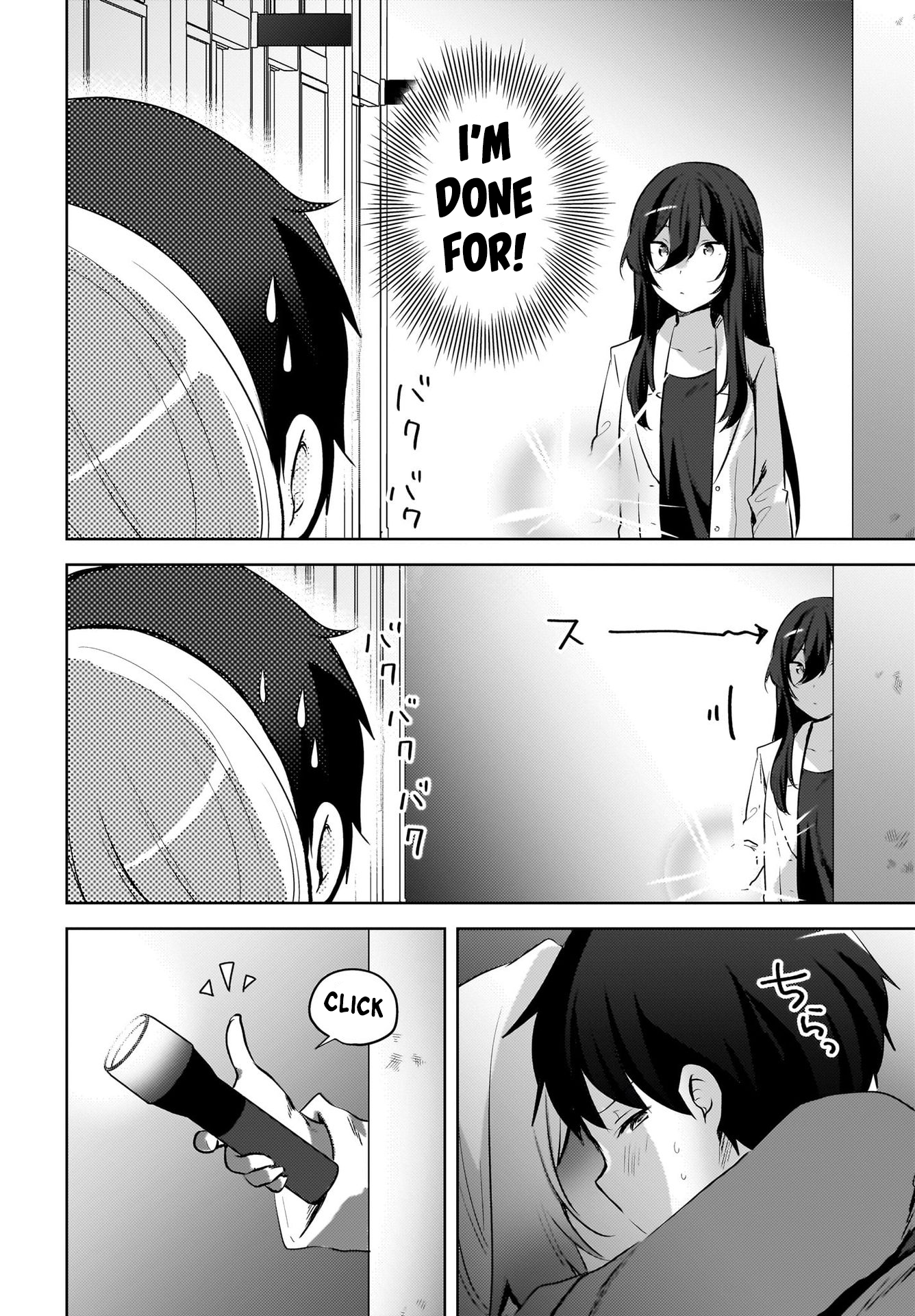 The gal is sitting behind me, and loves me. - Chapter 15 - 10