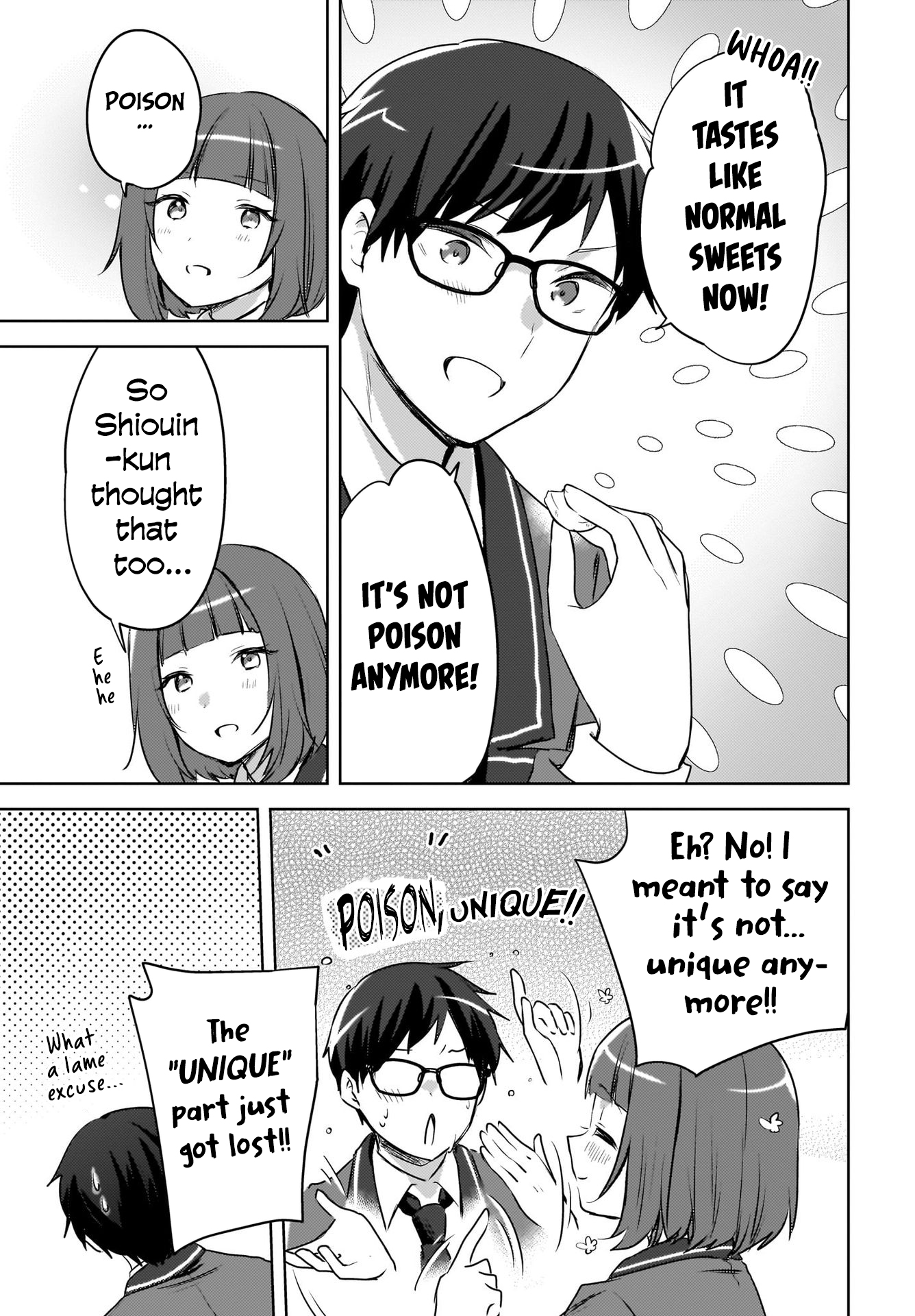 The gal is sitting behind me, and loves me. - Chapter 15 - 15