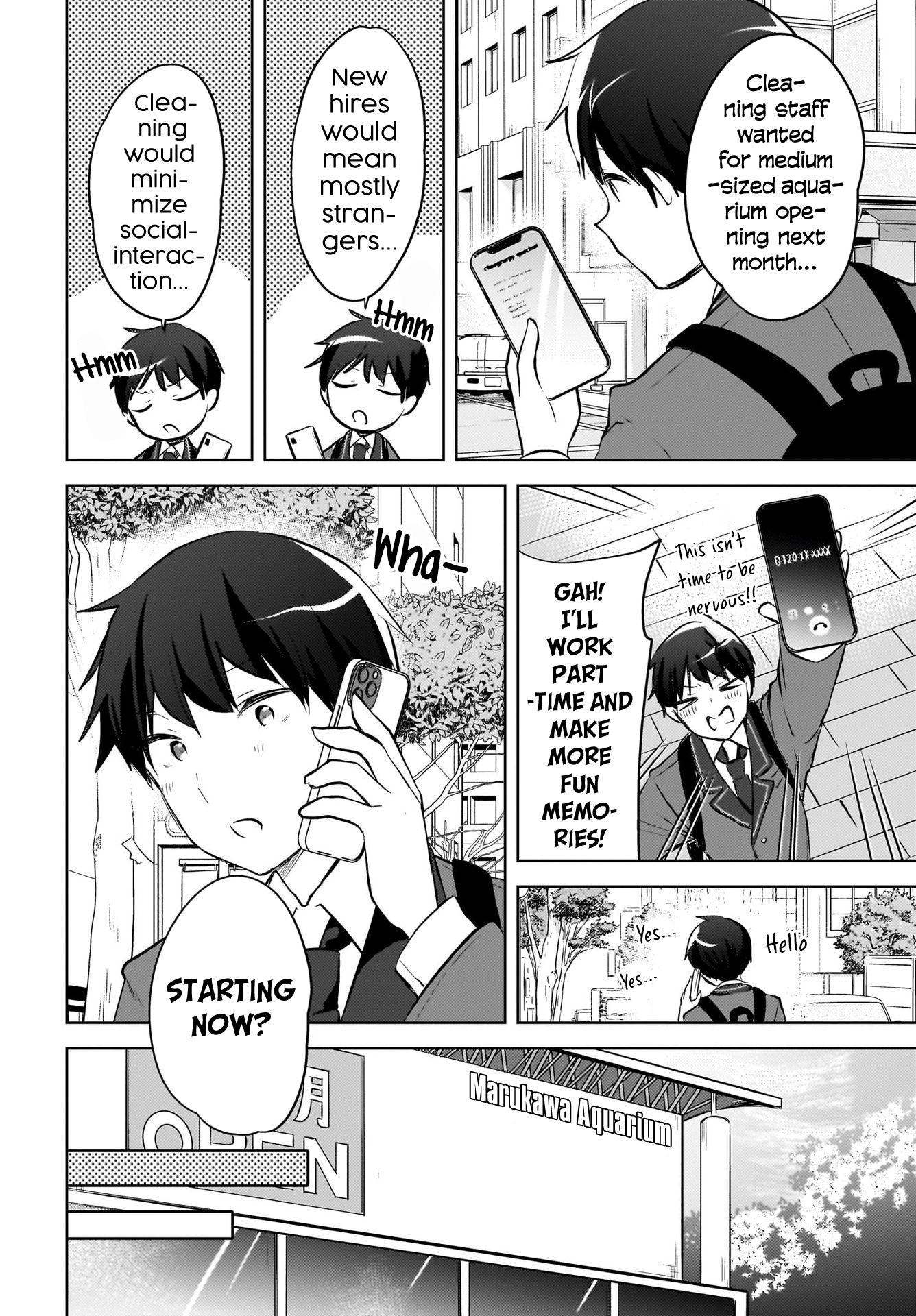 The gal is sitting behind me, and loves me. - Chapter 15 - 20