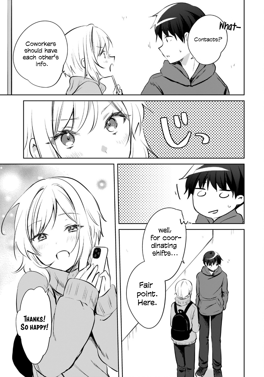 The gal is sitting behind me, and loves me. Chapter 16 - Page 11