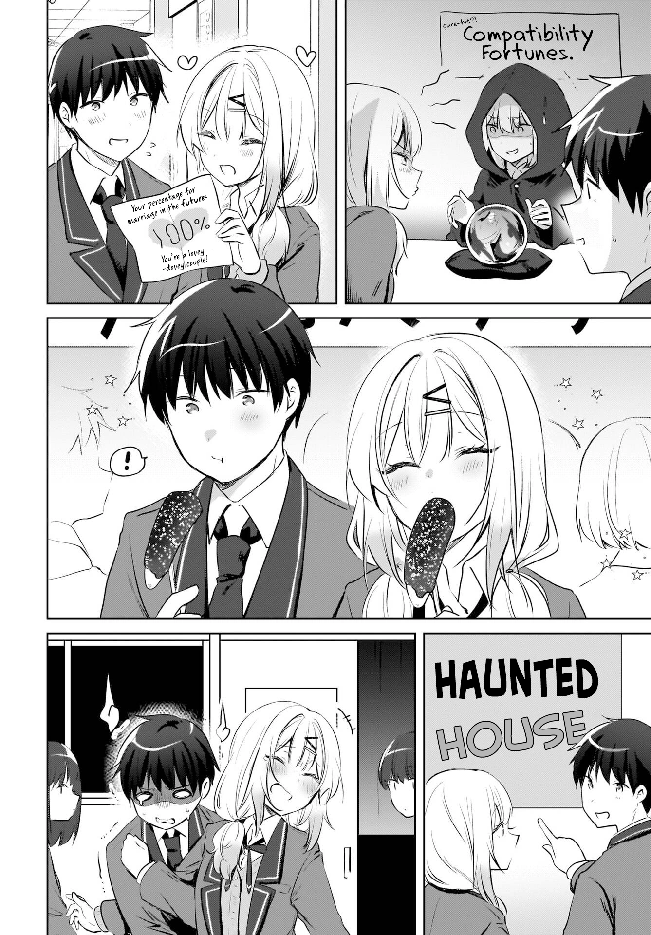 The gal is sitting behind me, and loves me. Chapter 17 - Page 16