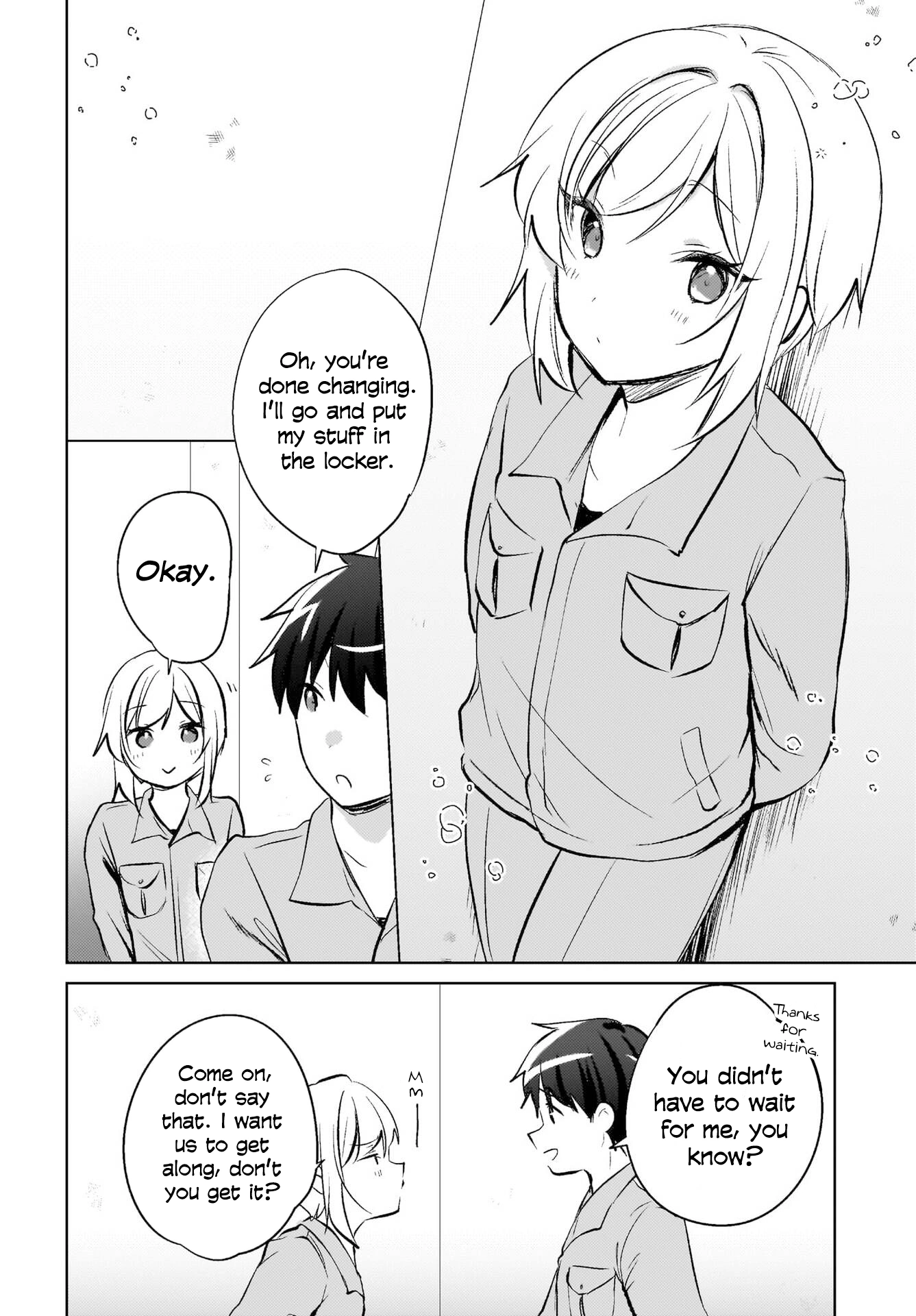 The gal is sitting behind me, and loves me. Chapter 18 - Page 11