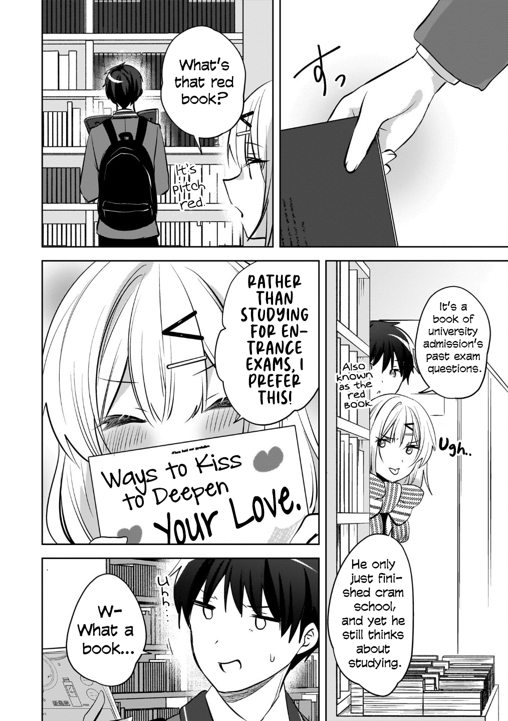 The gal is sitting behind me, and loves me. Chapter 23 - Page 25