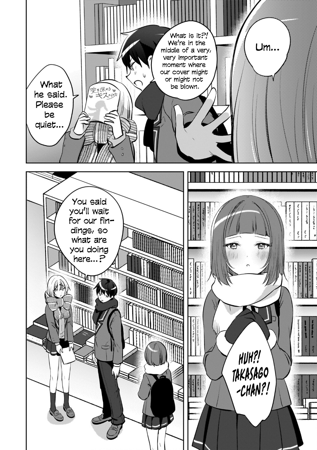 The gal is sitting behind me, and loves me. Chapter 23 - Page 27