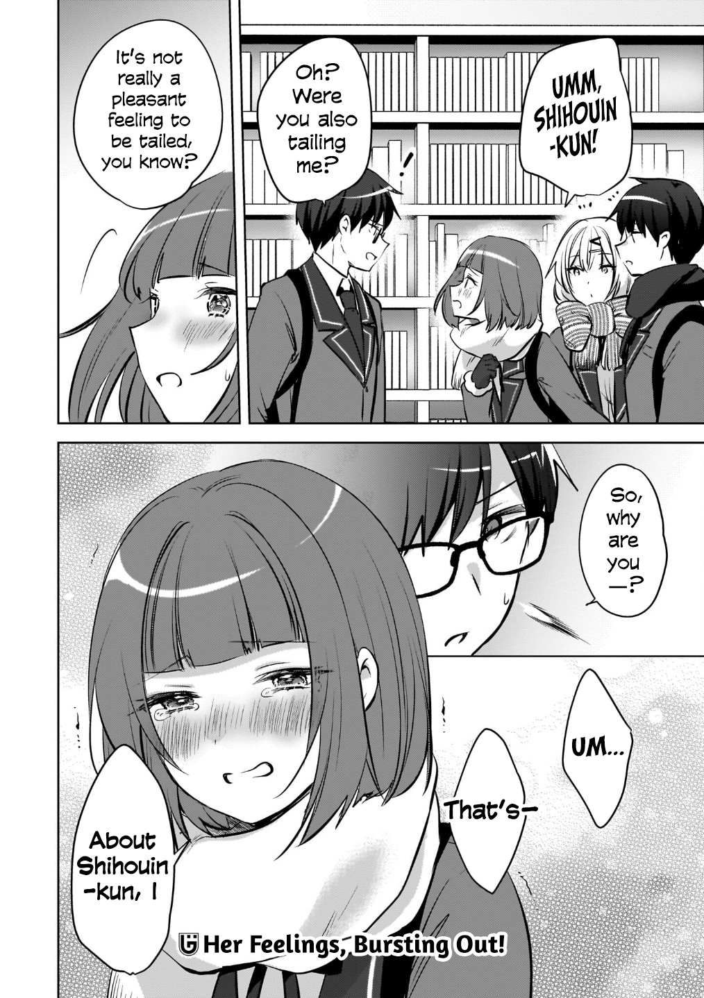 The gal is sitting behind me, and loves me. Chapter 23 - Page 29