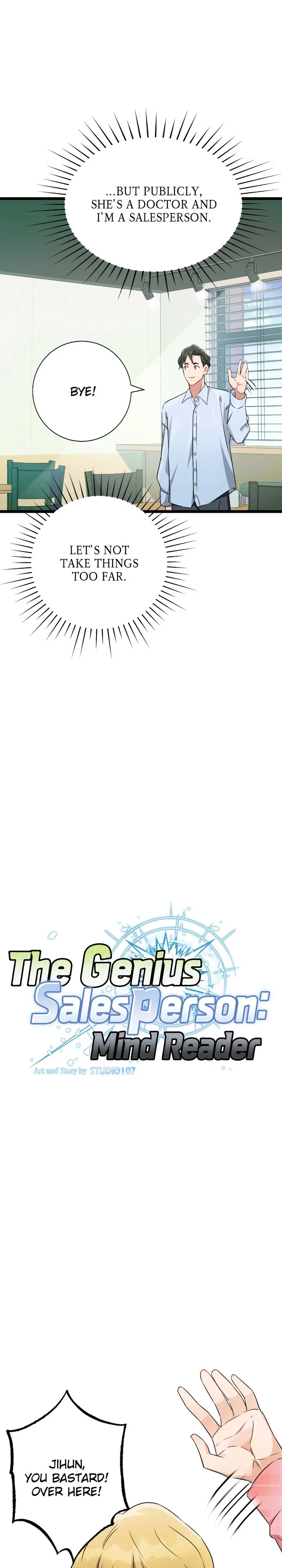 The Genius Sales Person: Mind Reader Chapter 22 - Page 7