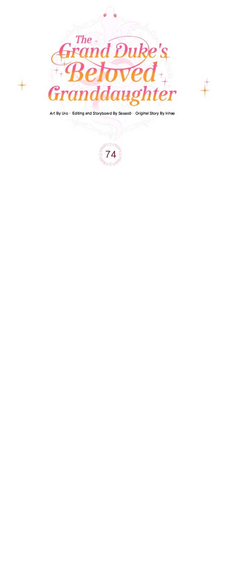 The Grand Duke’s Beloved Granddaughter Chapter 74 - Page 32