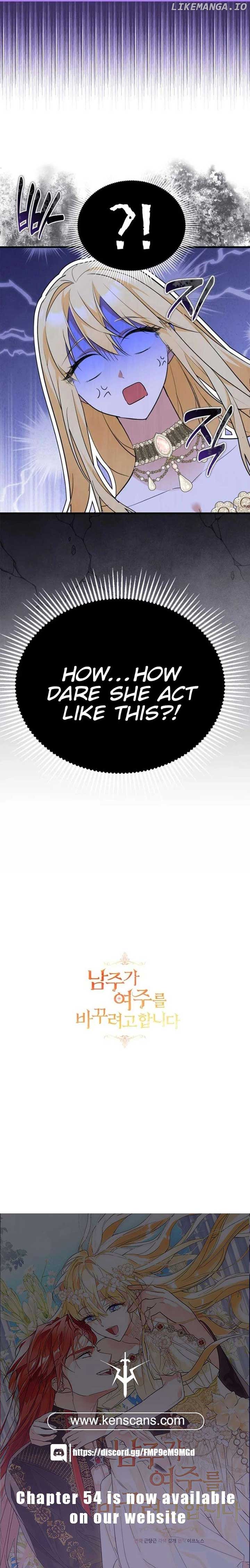 The Hero is Trying to Change the Heroine Chapter 42 - Page 20