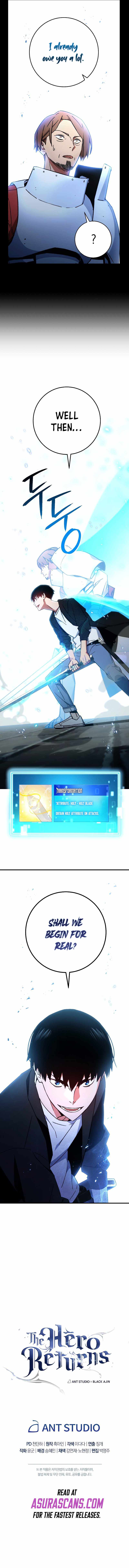 The Hero Returns Chapter 34 - Page 8