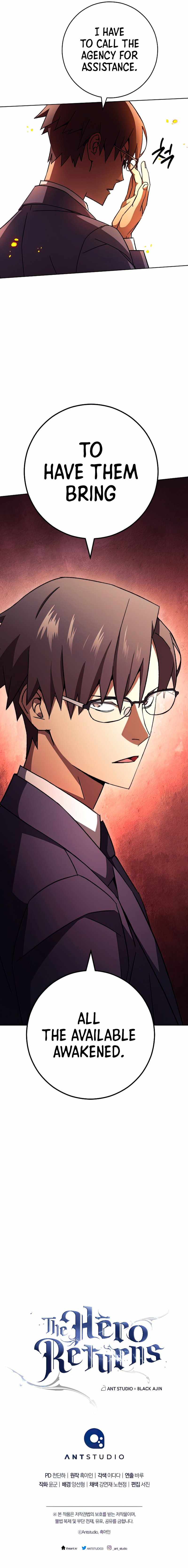 The Hero Returns Chapter 40 - Page 13