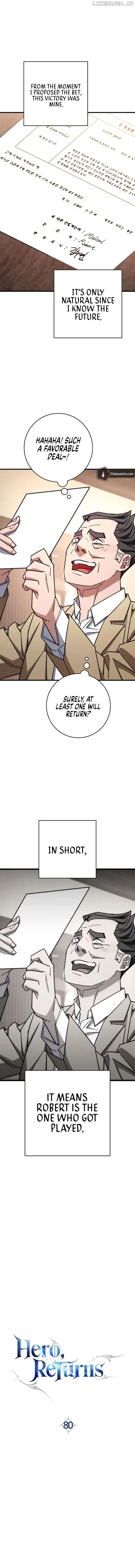 The Hero Returns Chapter 80 - Page 12