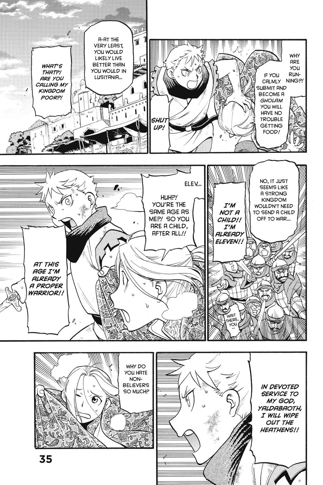 The Heroic Legend of Arslan Chapter 1 - Page 34