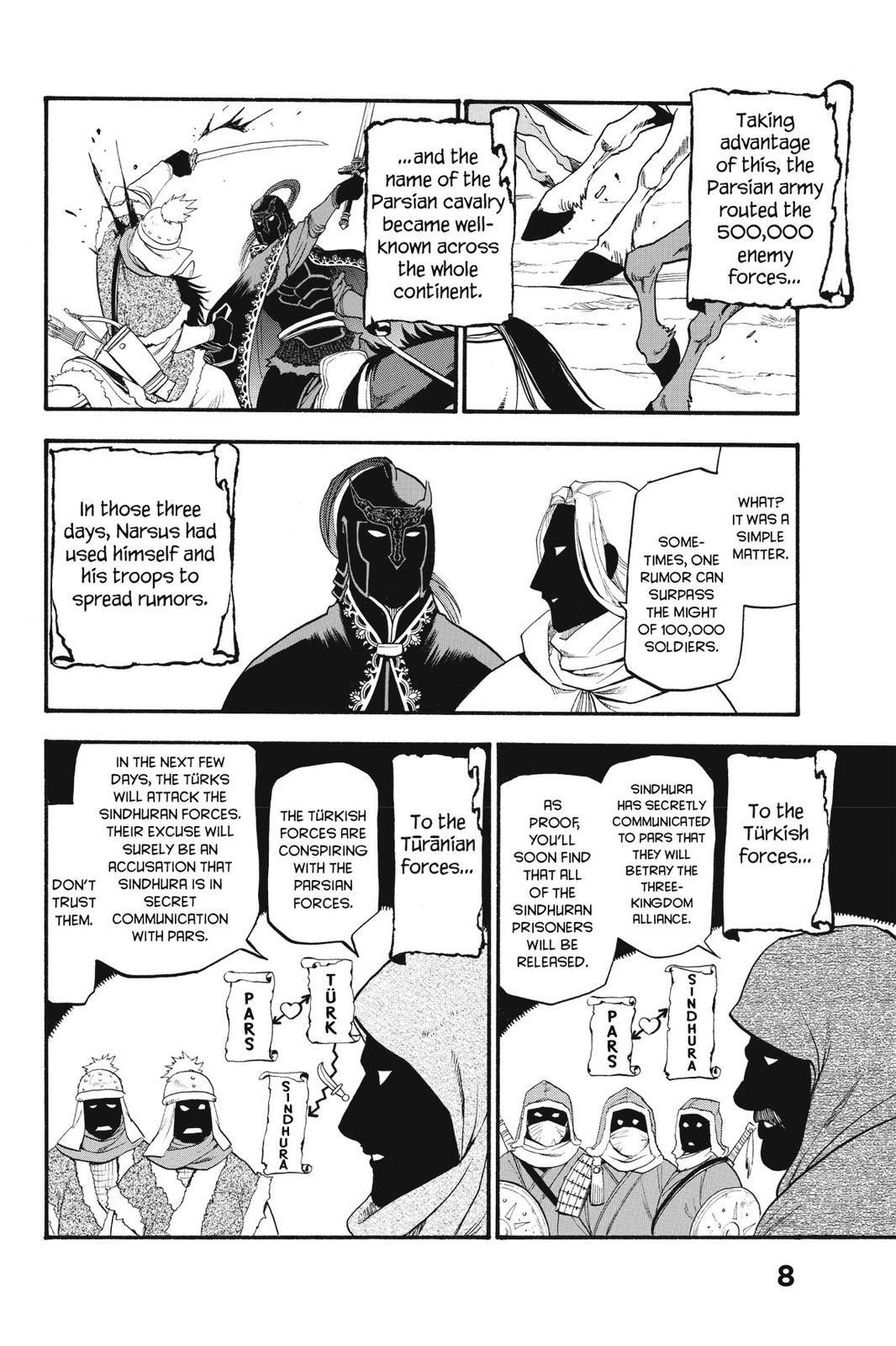 The Heroic Legend of Arslan Chapter 5 - Page 9