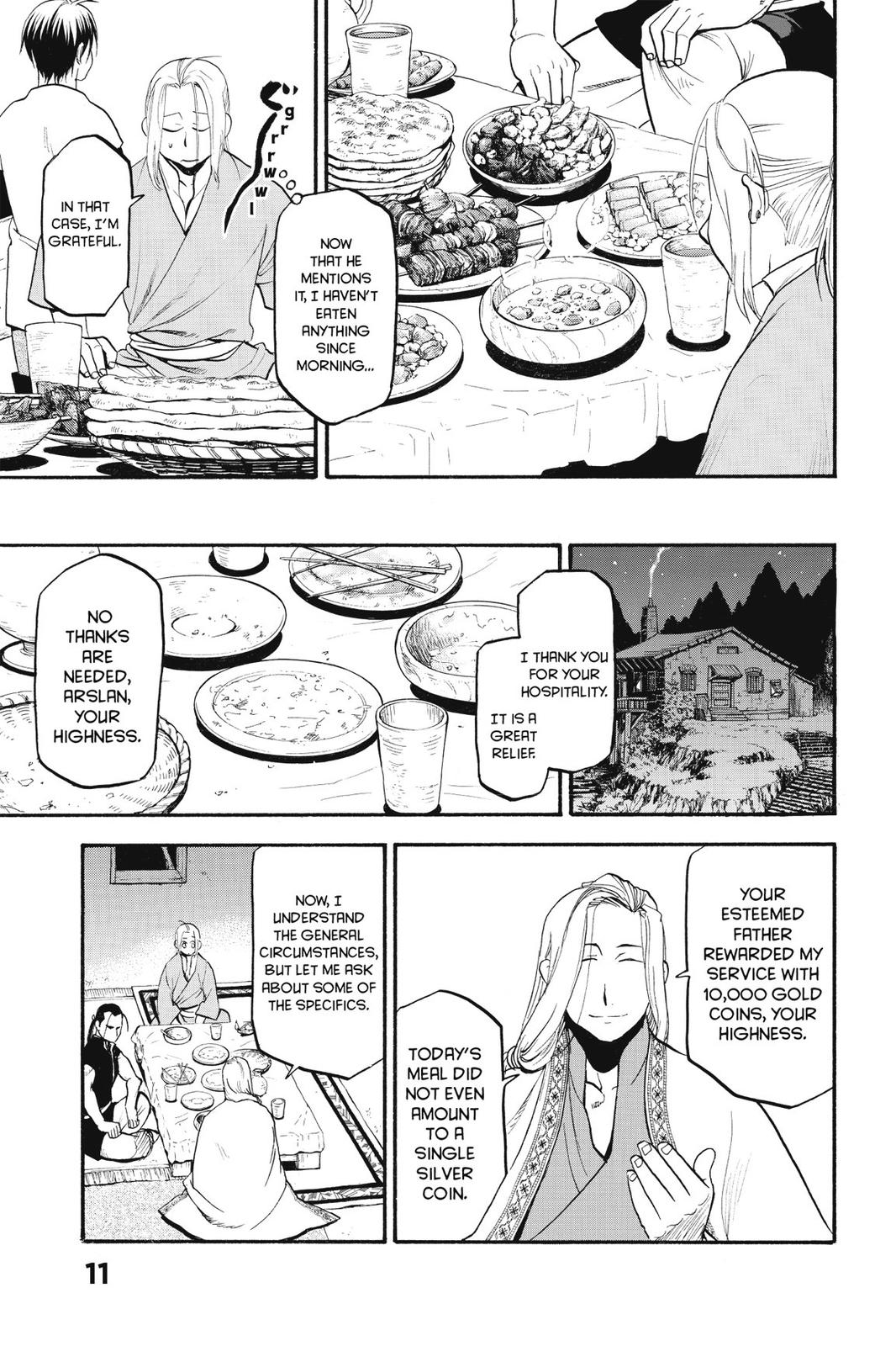 The Heroic Legend of Arslan Chapter 5 - Page 12