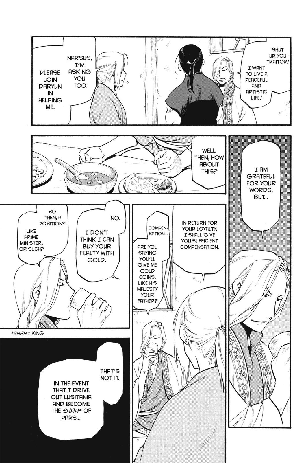 The Heroic Legend of Arslan Chapter 5 - Page 38