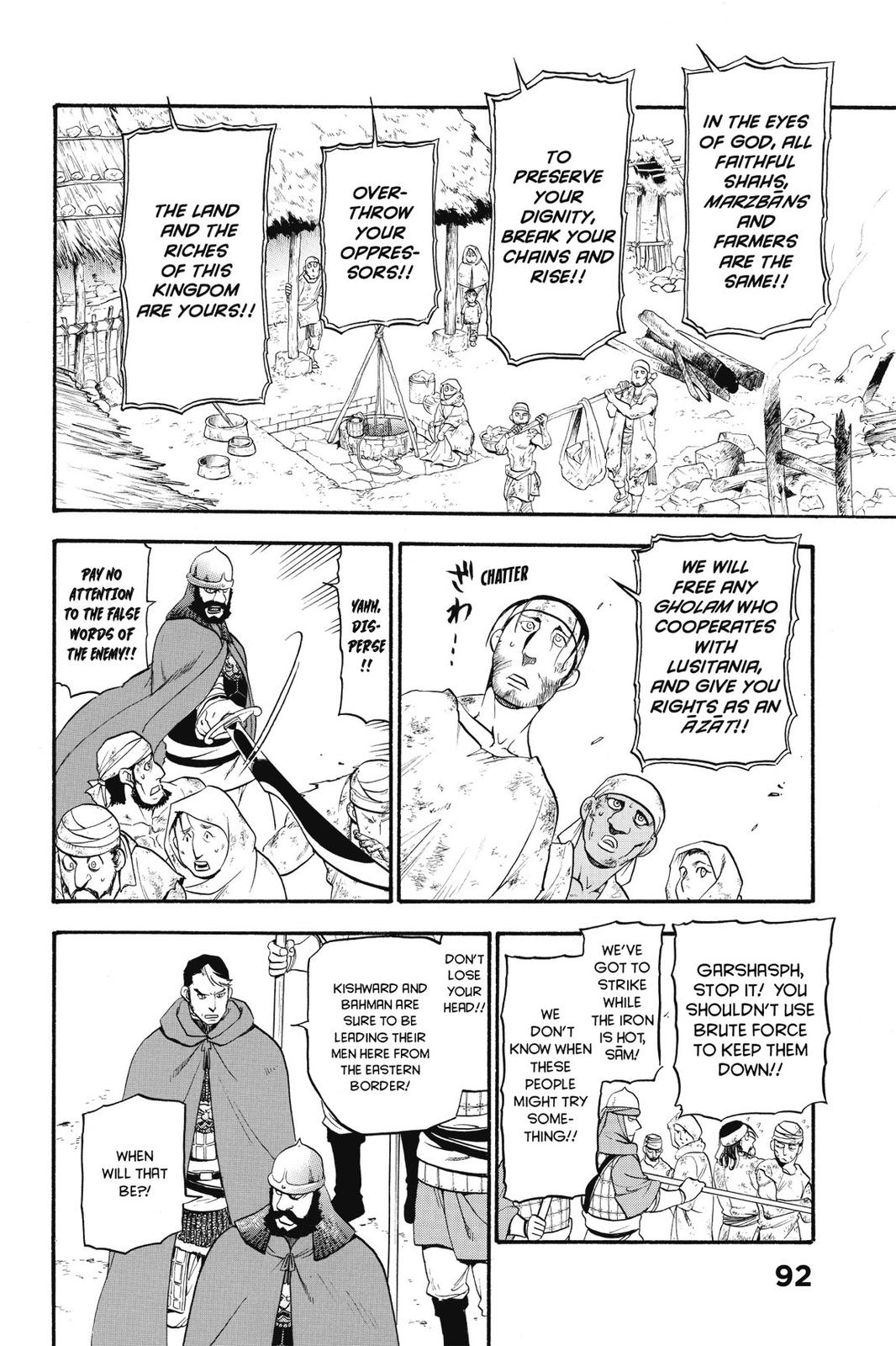 The Heroic Legend of Arslan Chapter 7 - Page 18