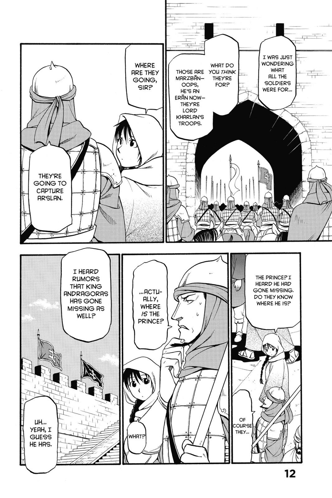 The Heroic Legend of Arslan Chapter 11 - Page 13