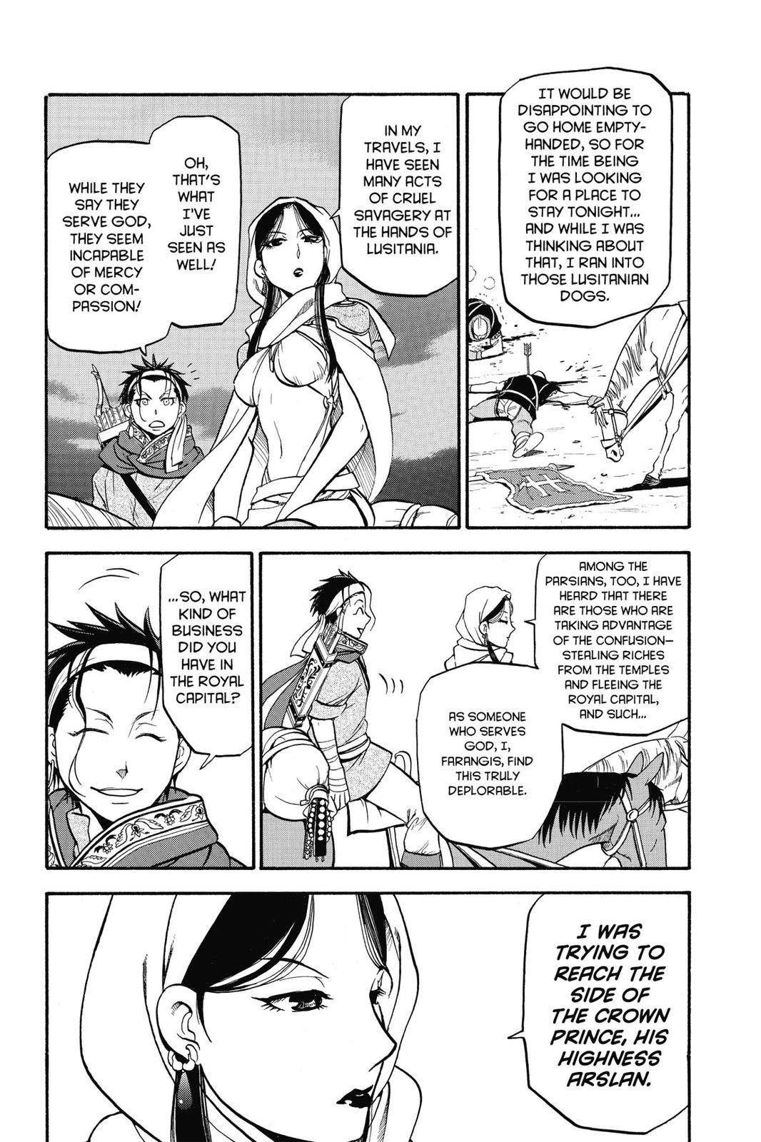 The Heroic Legend of Arslan Chapter 12 - Page 20