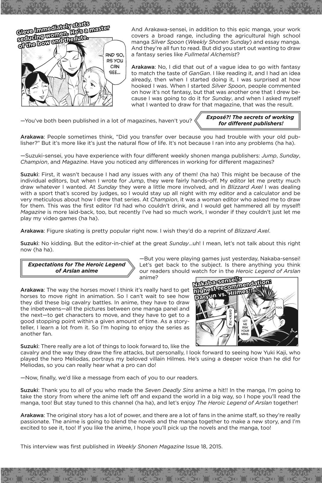 The Heroic Legend of Arslan Chapter 27 - Page 32