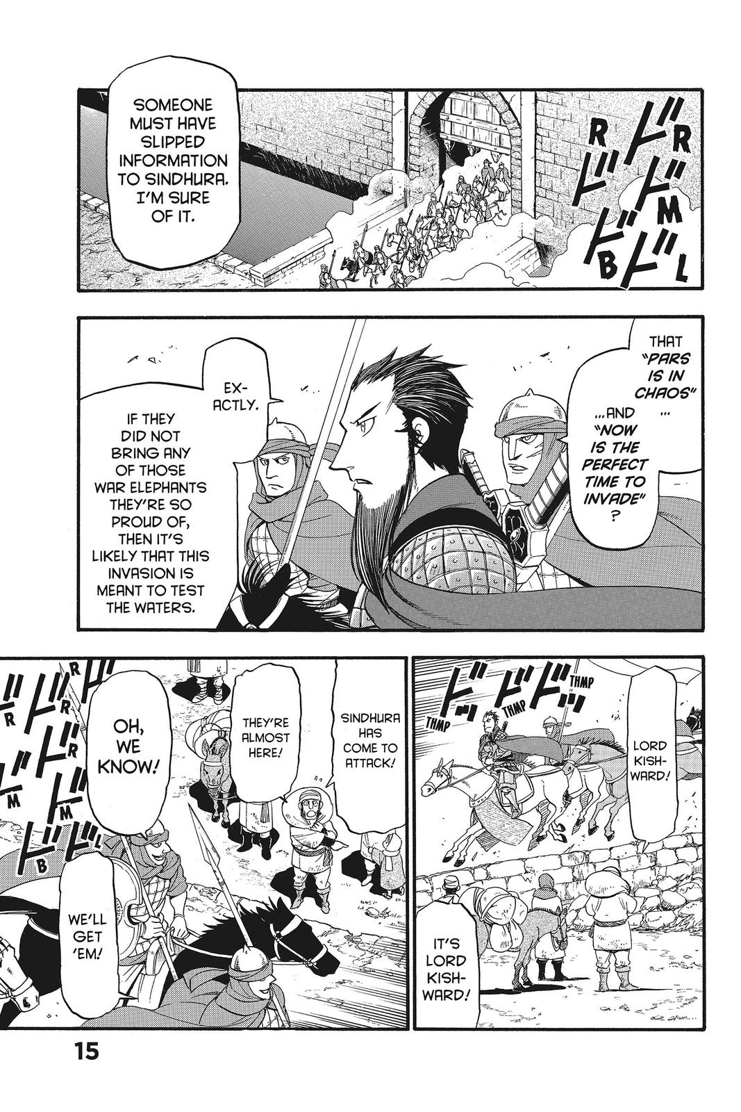 The Heroic Legend of Arslan Chapter 35 - Page 16