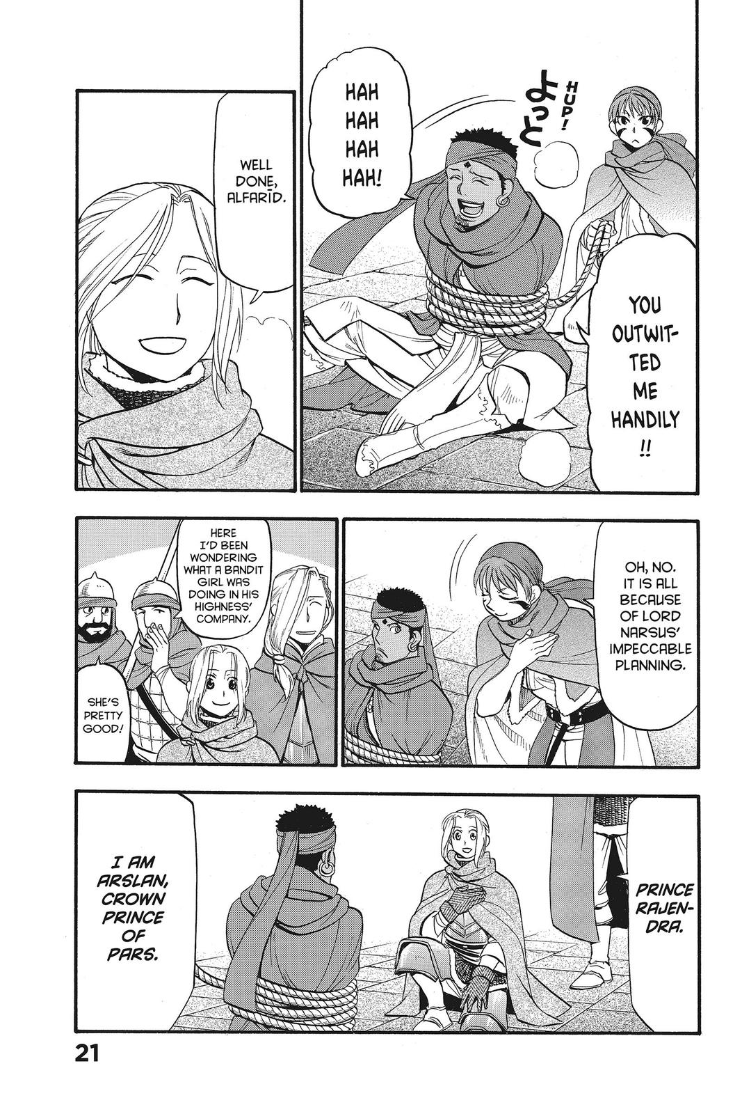 The Heroic Legend of Arslan Chapter 41 - Page 22