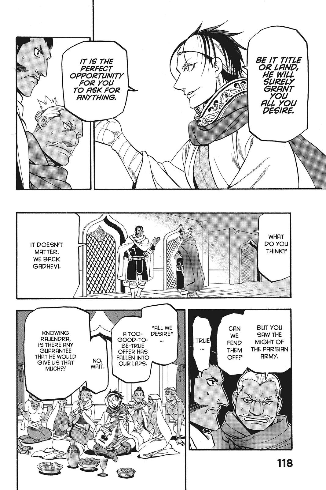 The Heroic Legend of Arslan Chapter 44 - Page 22