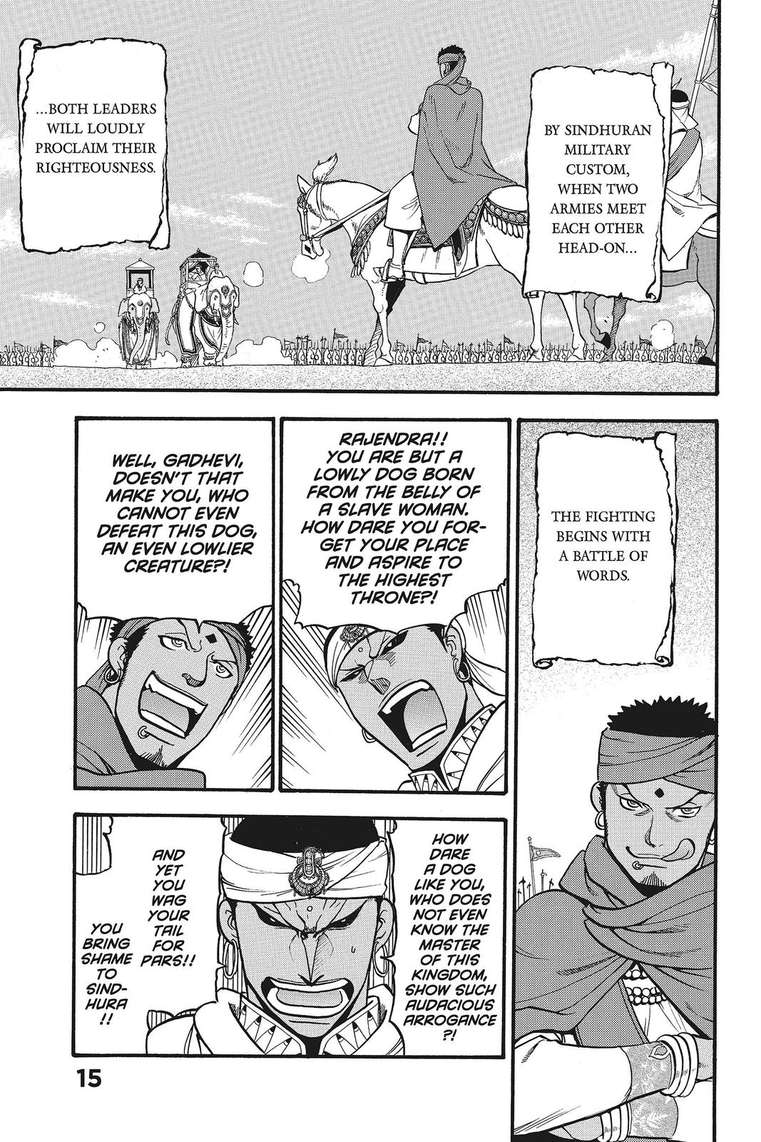 The Heroic Legend of Arslan Chapter 47 - Page 16