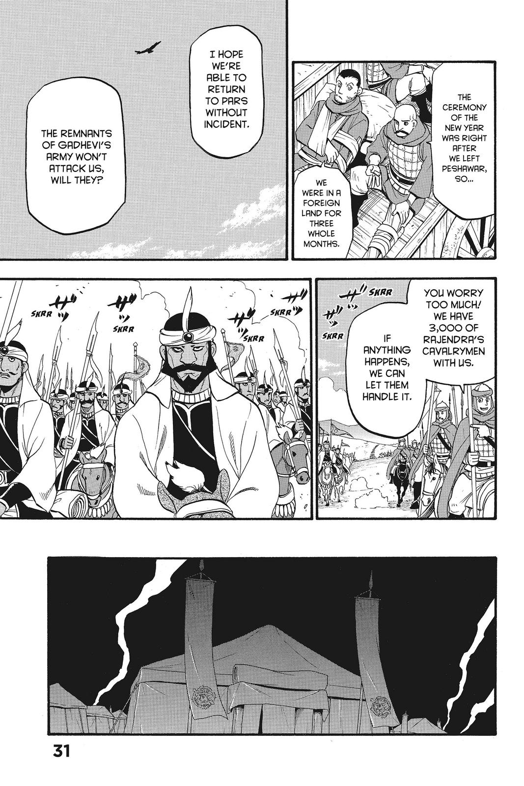 The Heroic Legend of Arslan Chapter 53 - Page 32