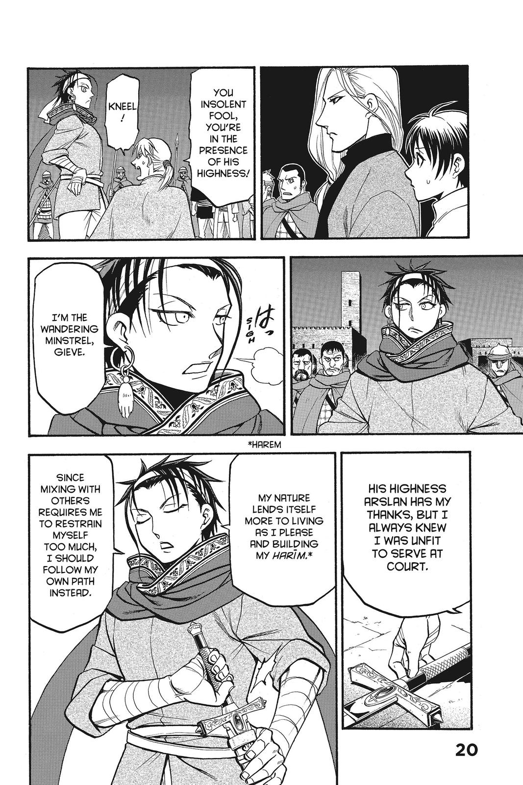 The Heroic Legend of Arslan Chapter 65 - Page 20