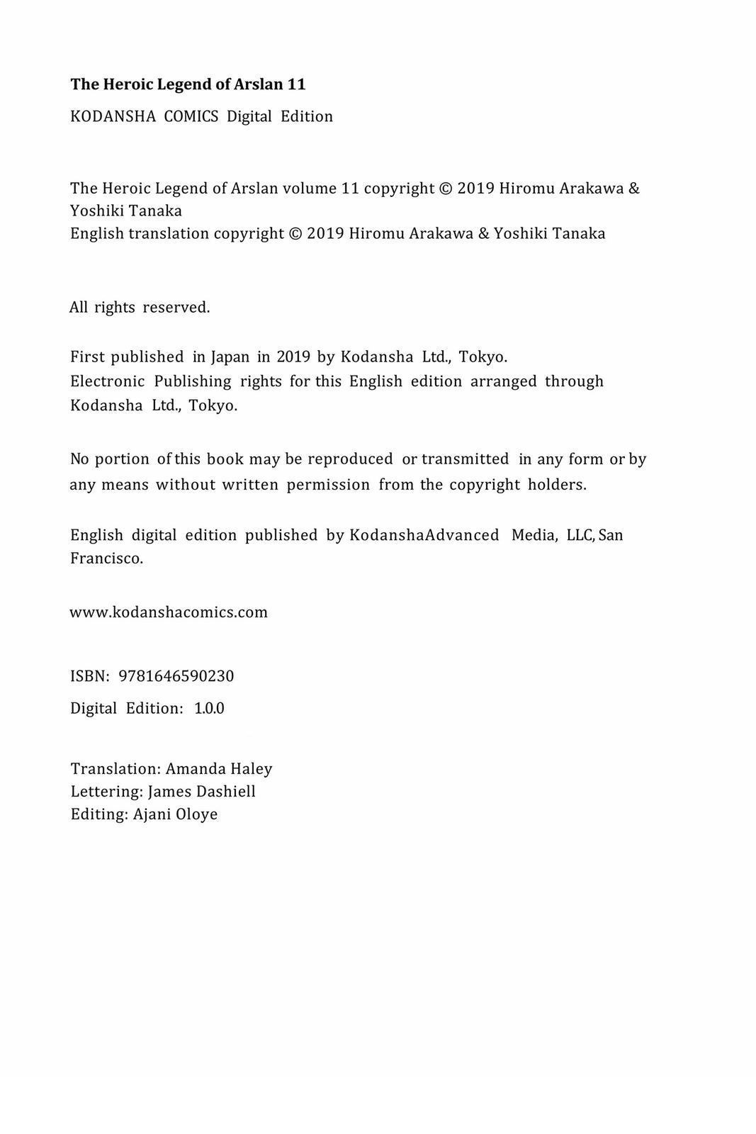 The Heroic Legend of Arslan Chapter 70 - Page 35