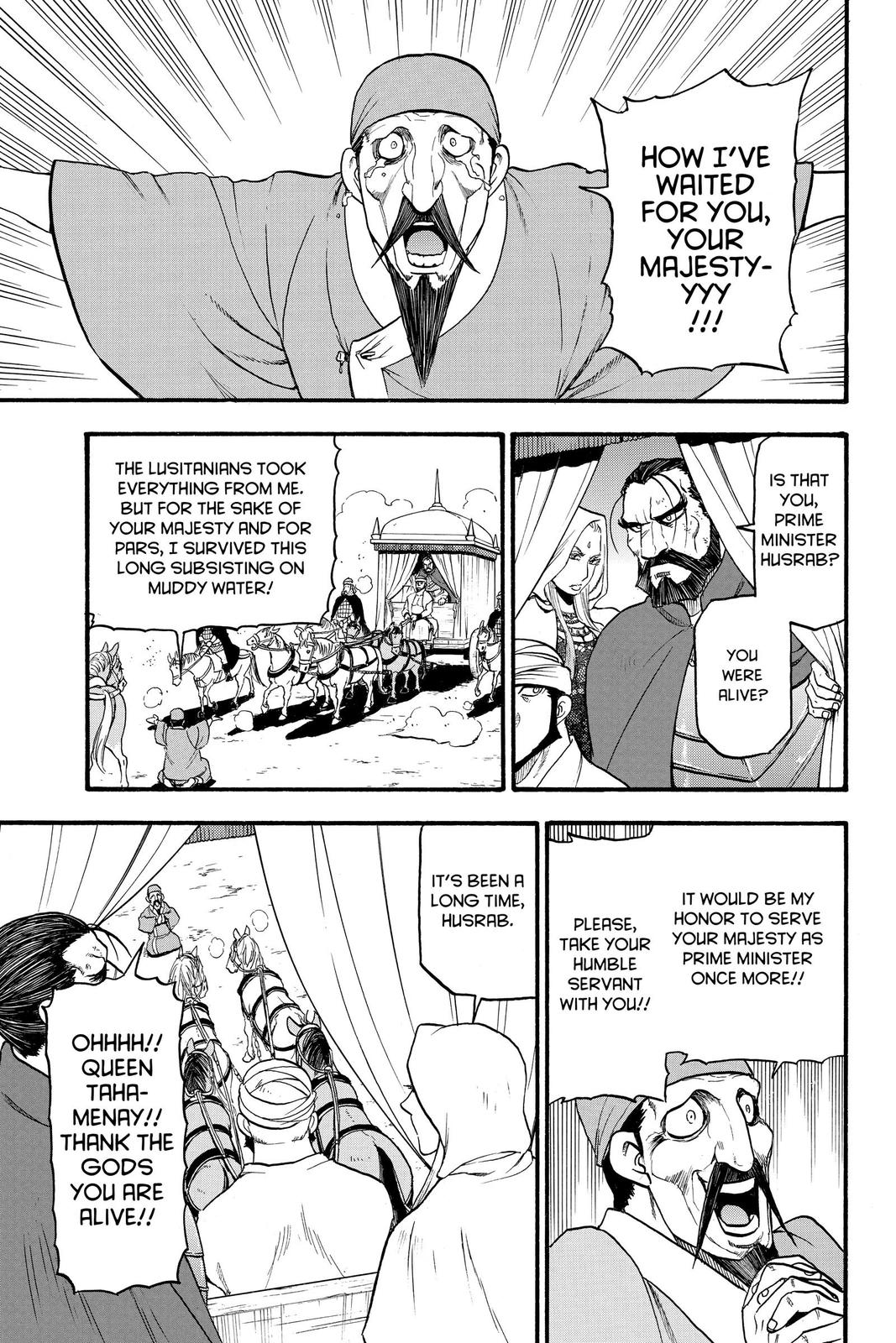 The Heroic Legend of Arslan Chapter 81 - Page 29
