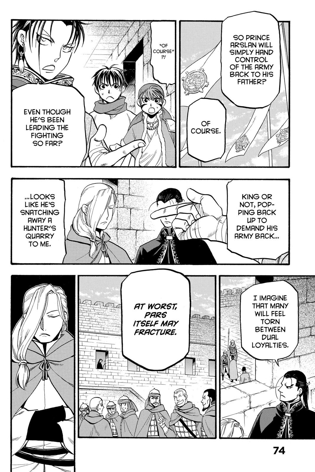 The Heroic Legend of Arslan Chapter 91 - Page 8