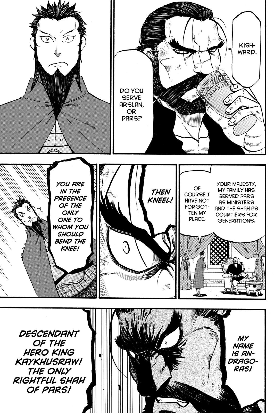 The Heroic Legend of Arslan Chapter 91 - Page 13