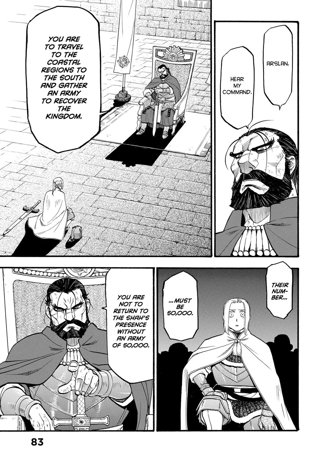 The Heroic Legend of Arslan Chapter 91 - Page 17
