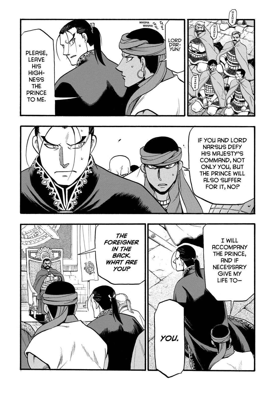 The Heroic Legend of Arslan Chapter 91 - Page 25